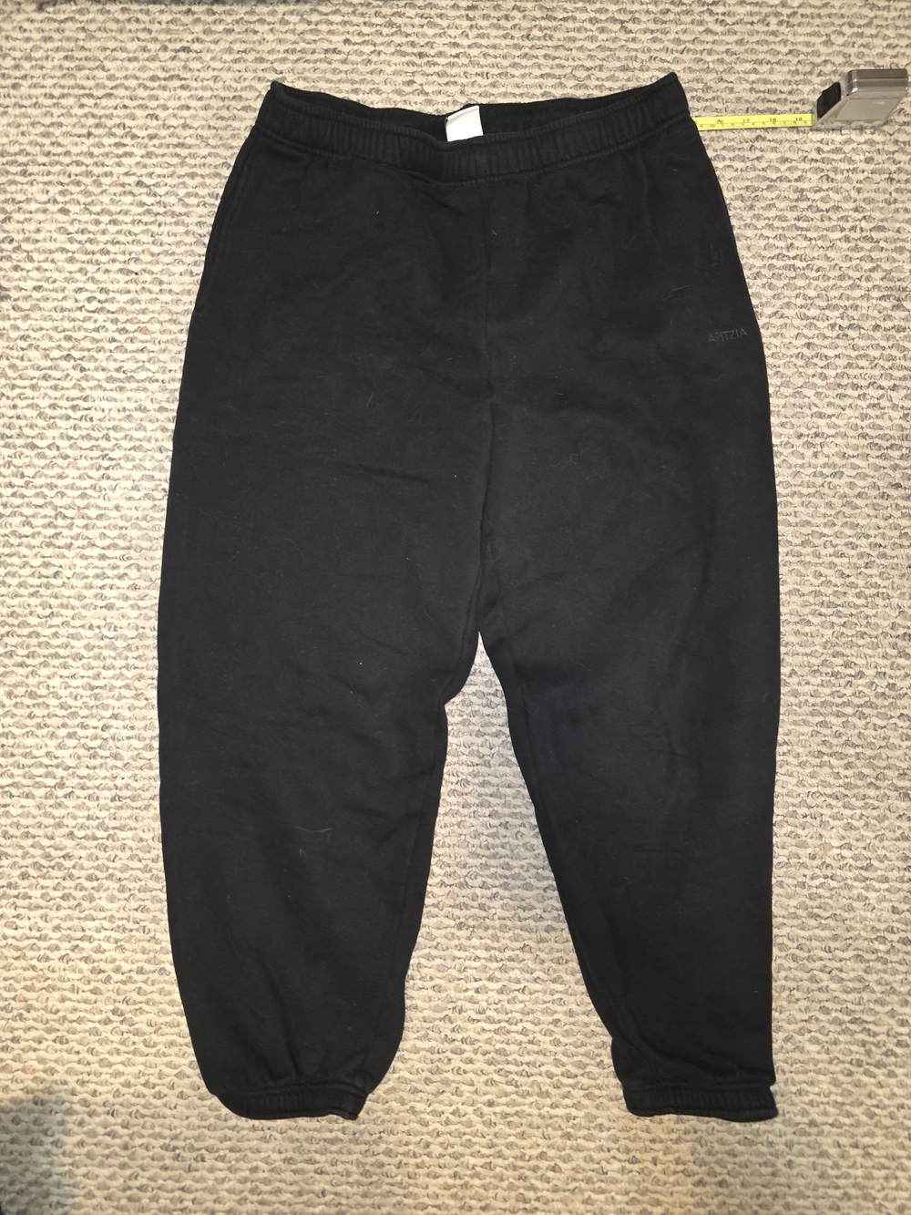 Aritzia Kids Black Cozy Jogger Sweatpants